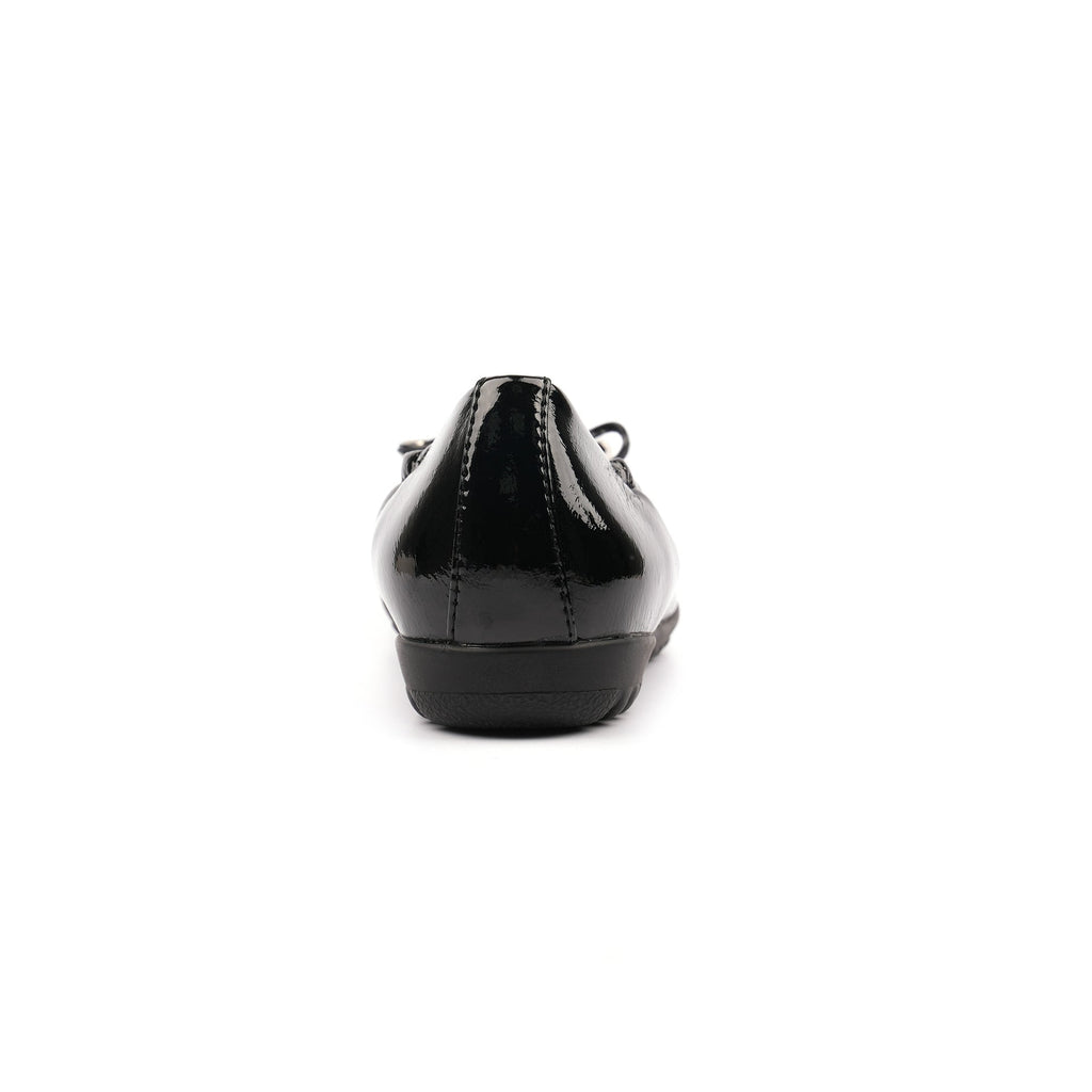Brittney Black Patent Shoe