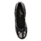 Brittney Black Patent Shoe