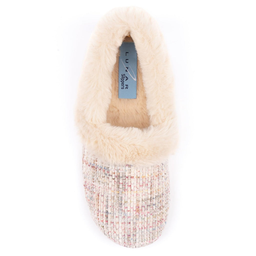 Lunar Dana Beige Slipper
