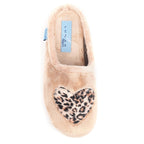 Lunar Buffy Beige Mule Slipper