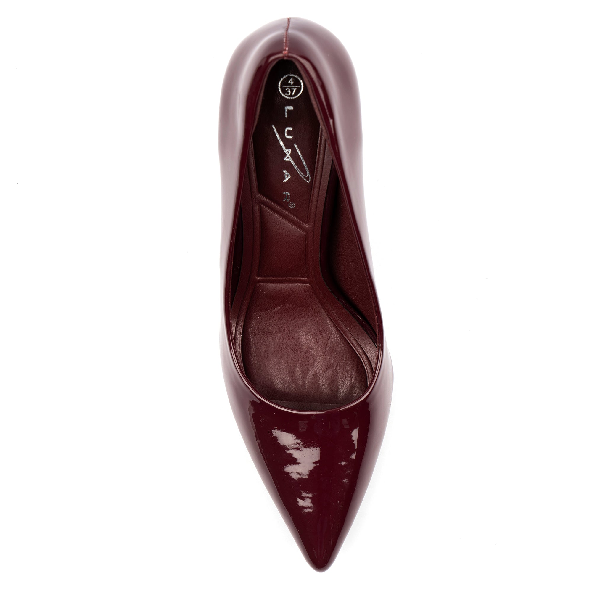 Megan Burgundy Shoe