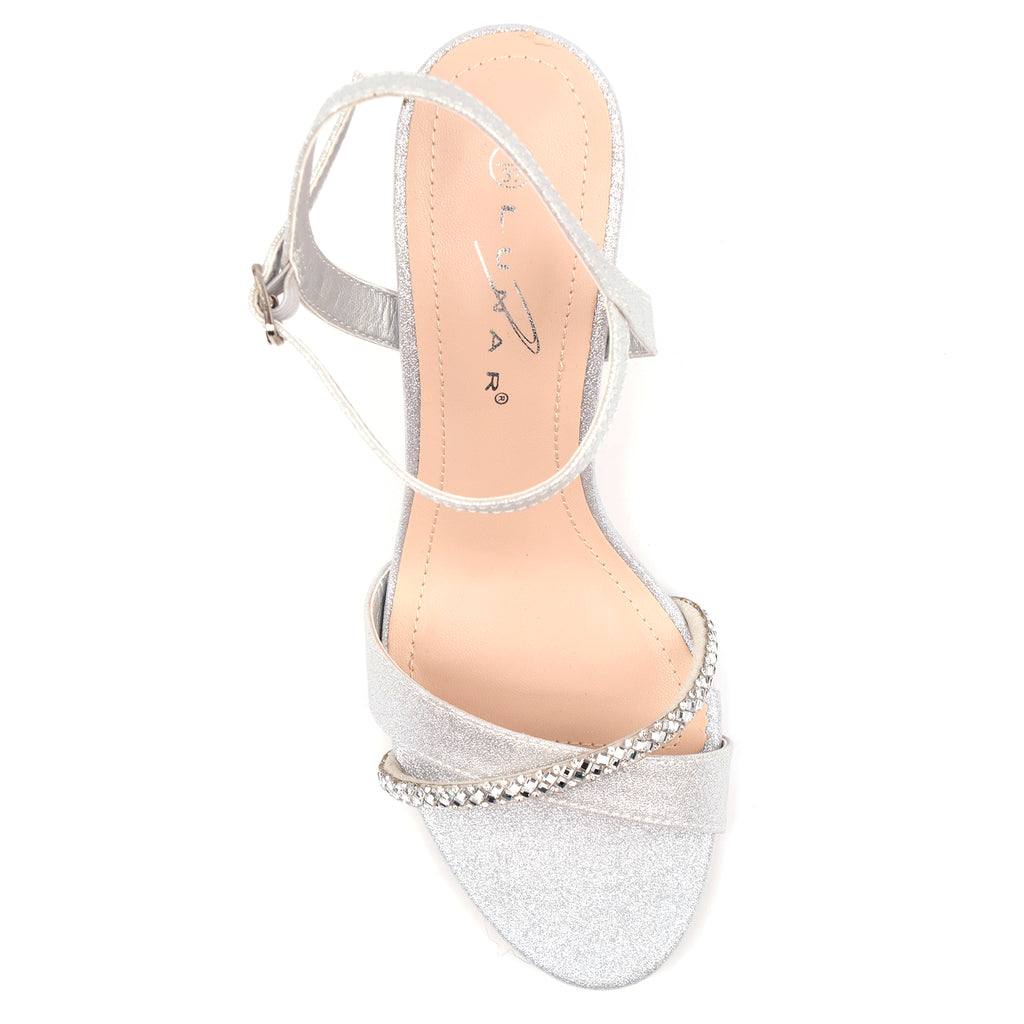 Rosalyn Silver Sandal