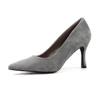 Amy Grey Court Shoe