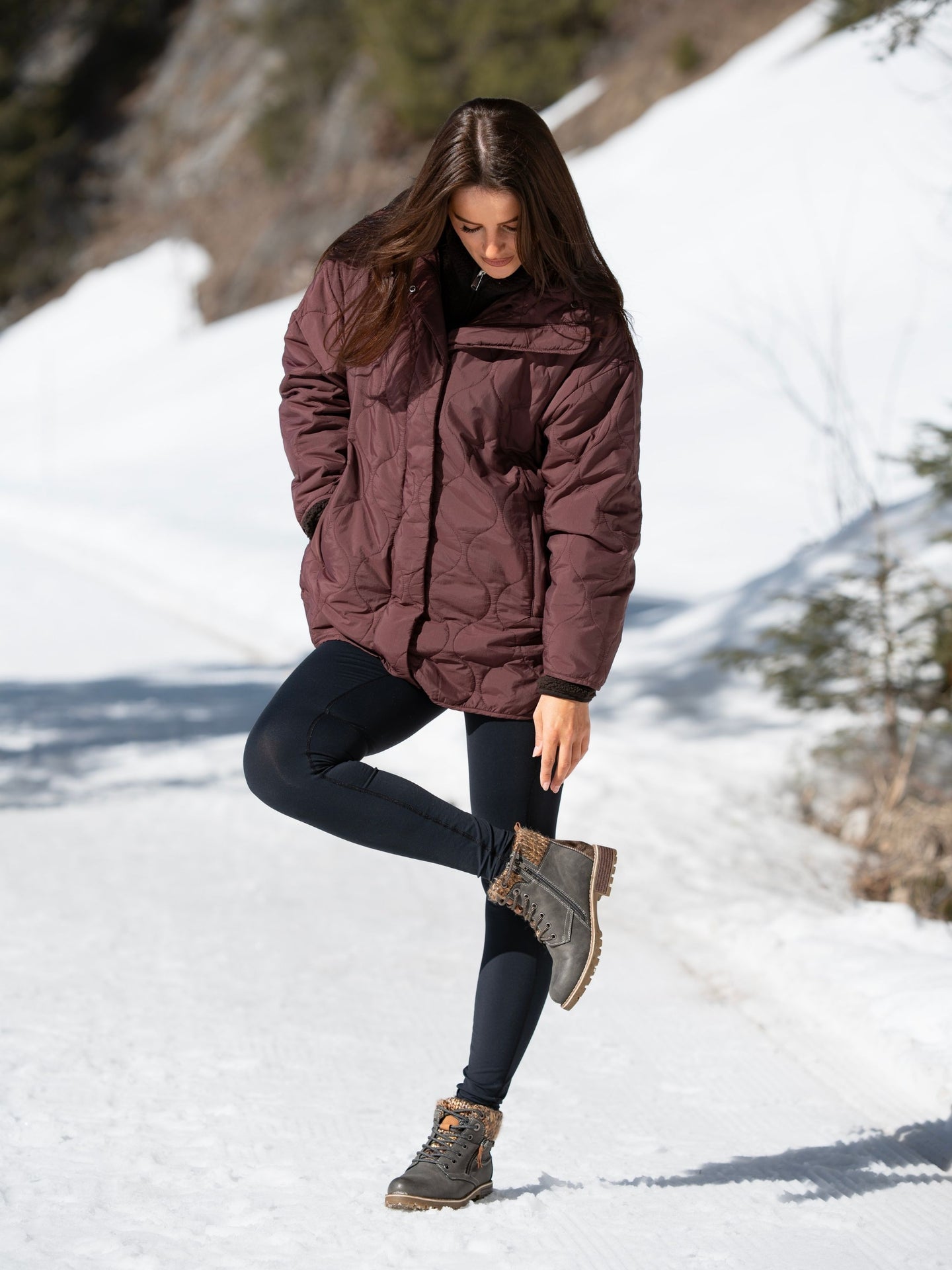 Millie Grey Waterproof Boot