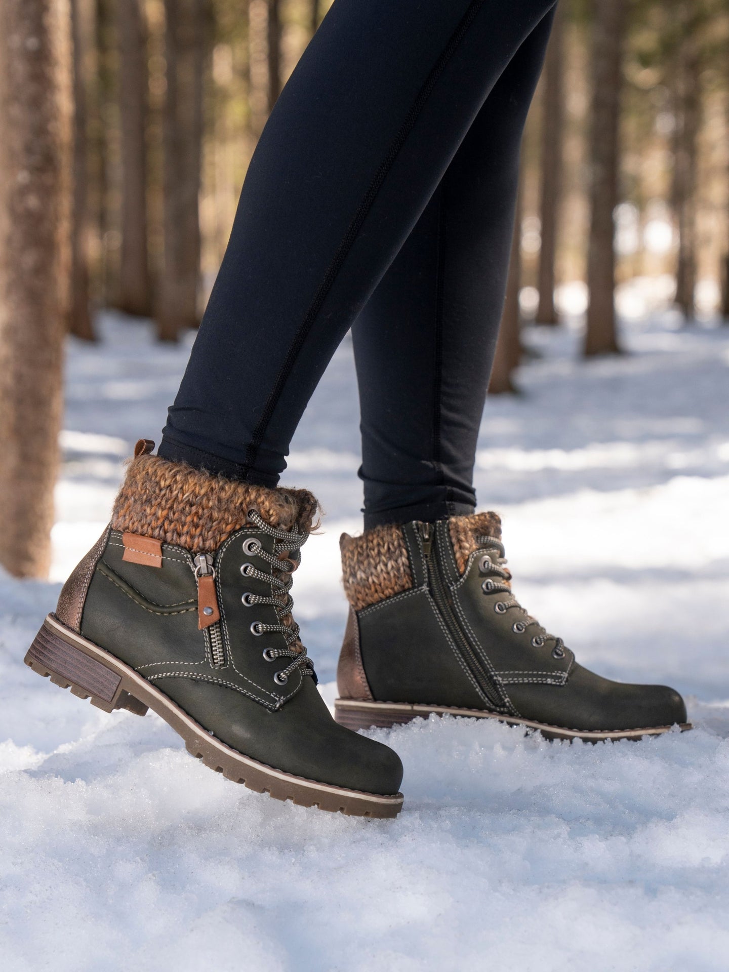 Millie Olive Waterproof Boot