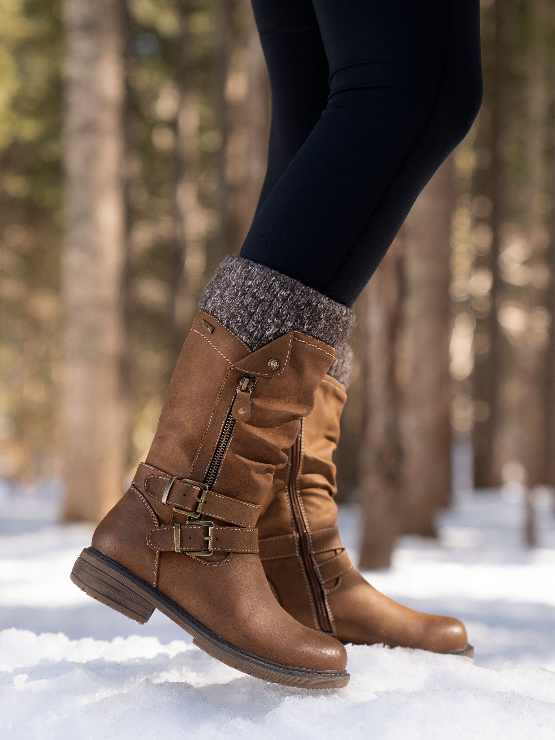 Peyton Tan Waterproof Boot