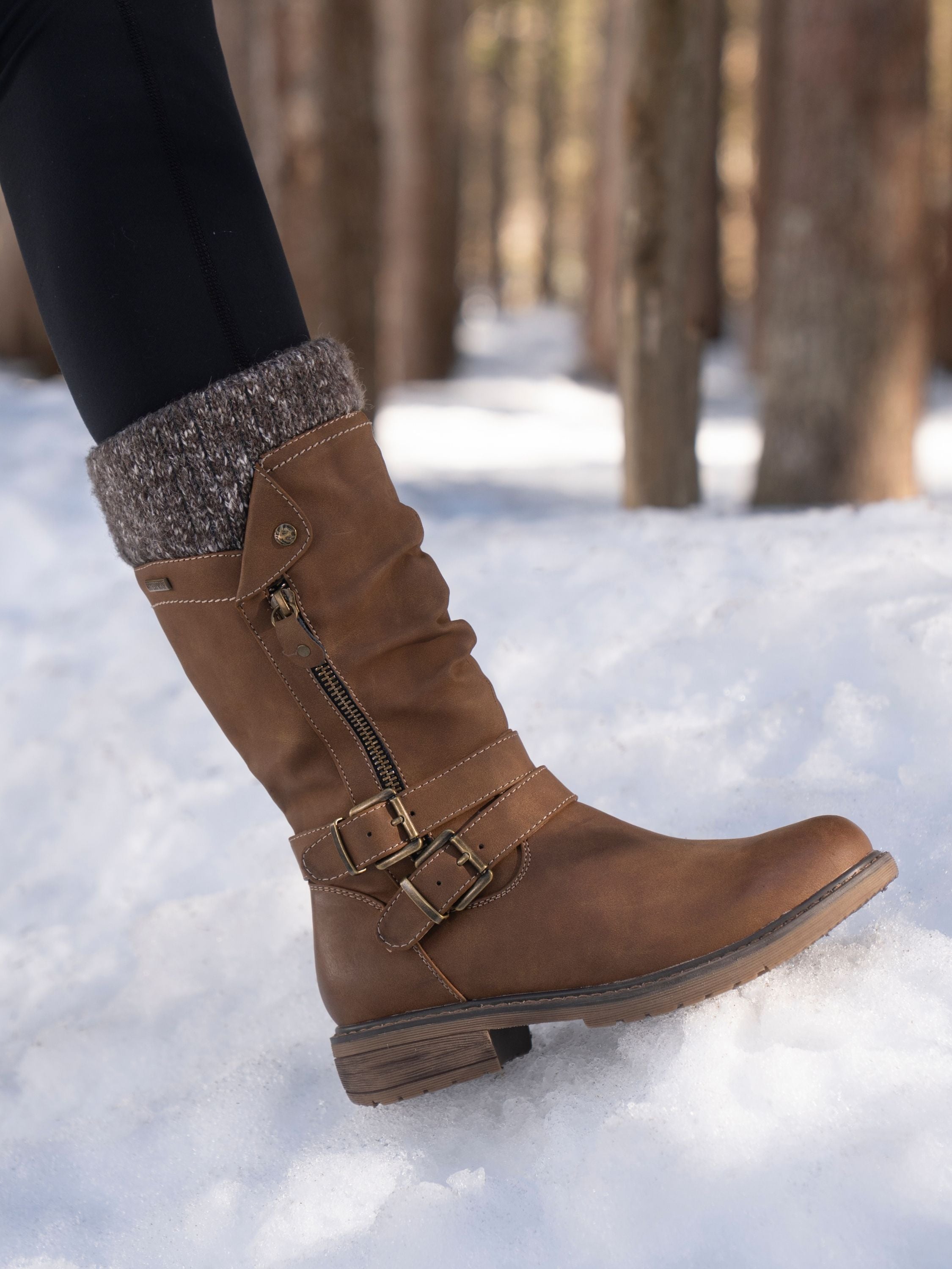 Peyton Tan Waterproof Boot