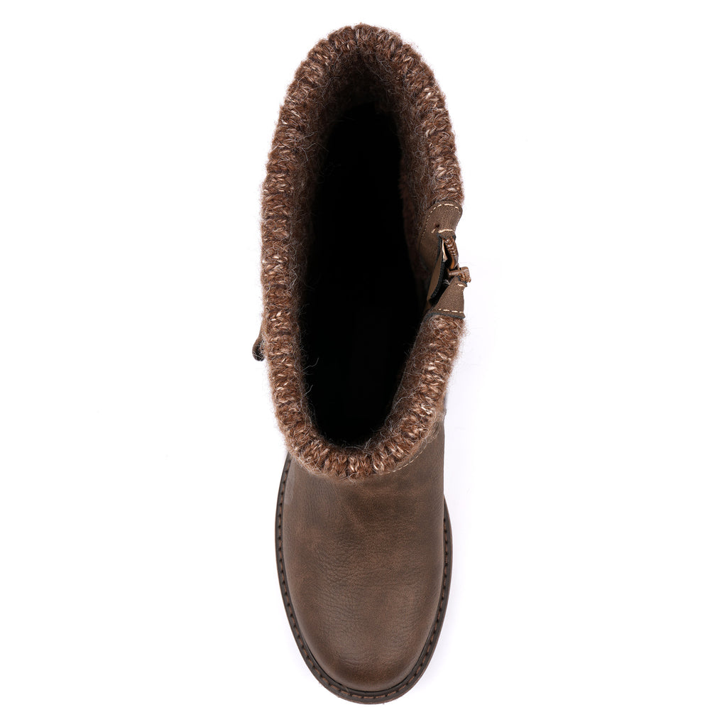 Peyton Taupe Waterproof Long Boot
