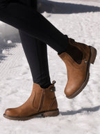 Roxie III Tan Ankle Boot