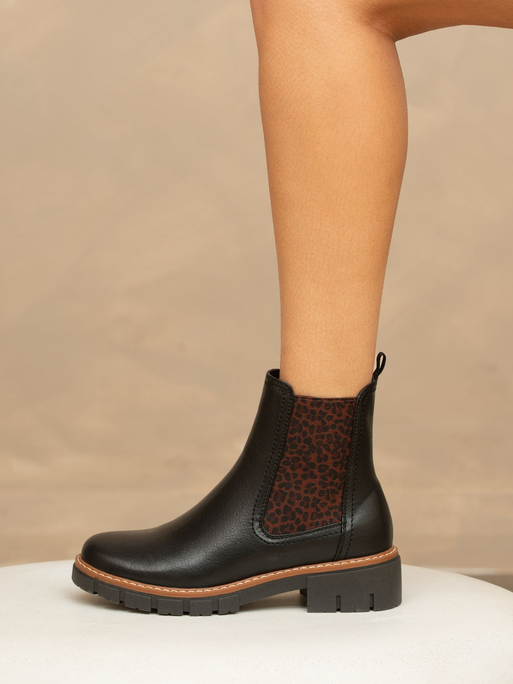 Ribble Black Ankle Boot