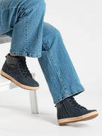 Finley Navy Waterproof Ankle Boot