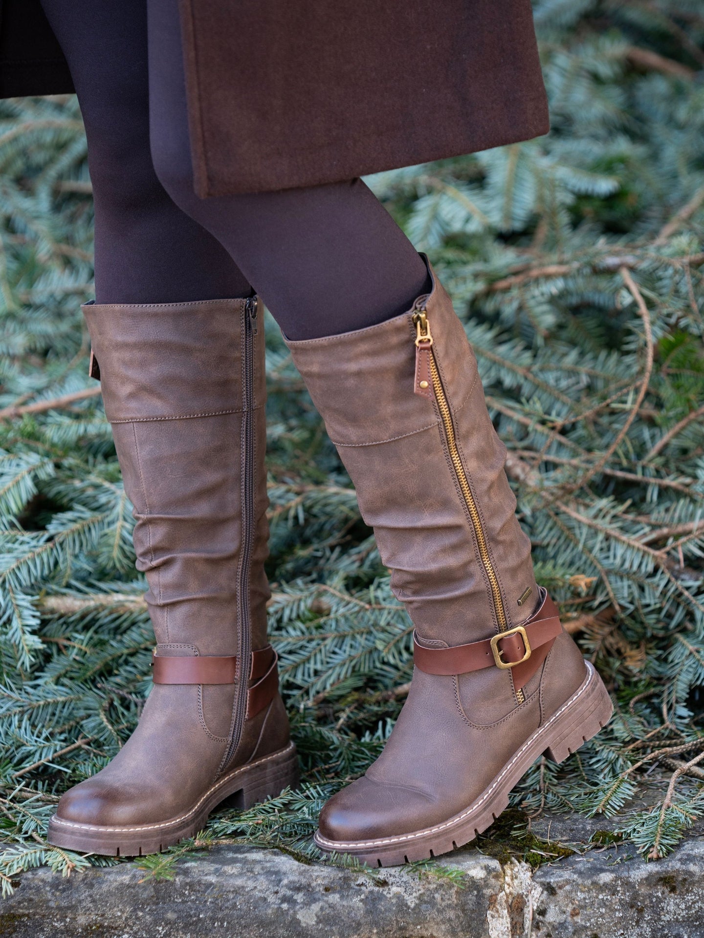 Margo Brown Waterproof Long Boot