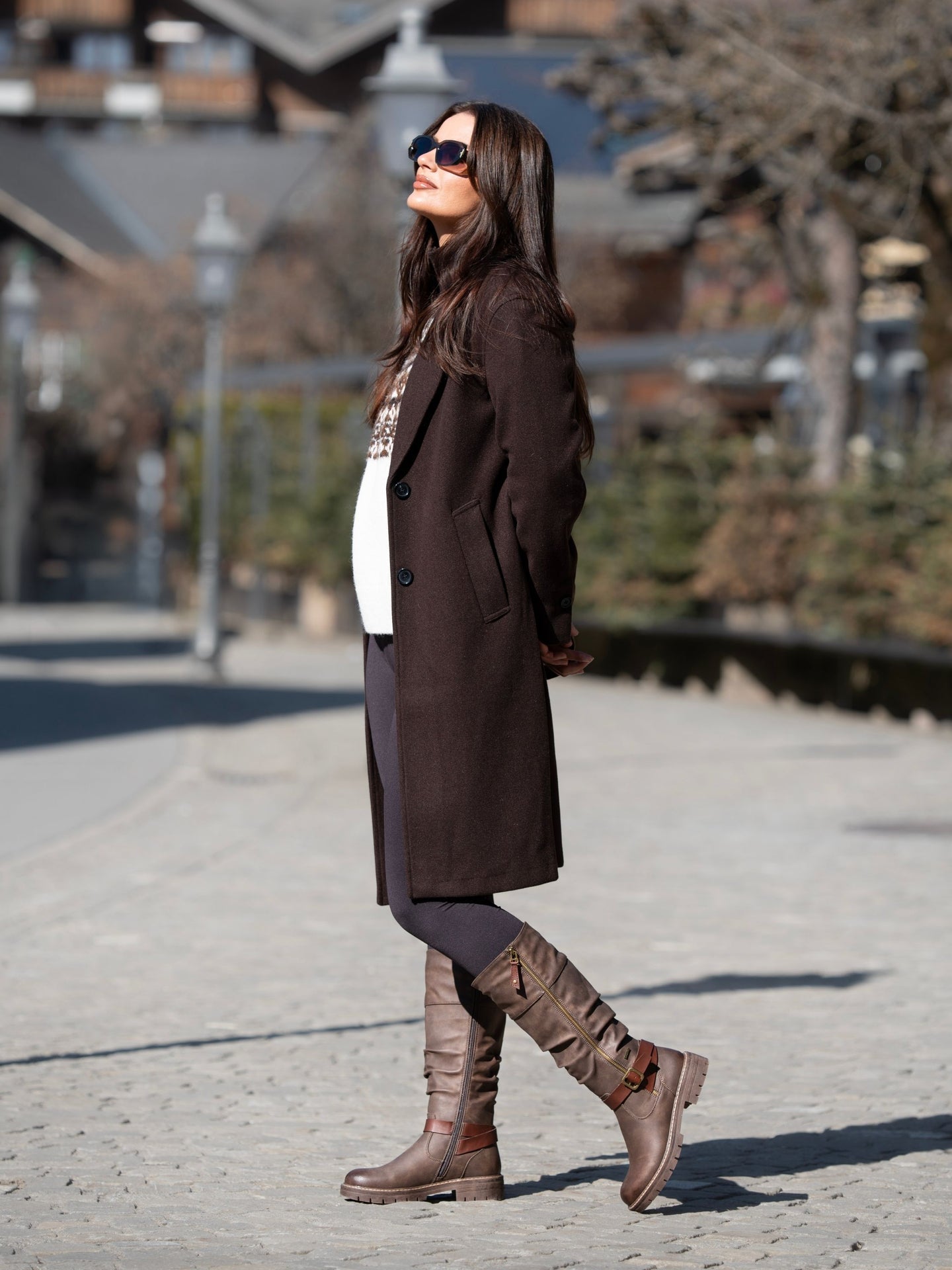 Margo Brown Waterproof Long Boot