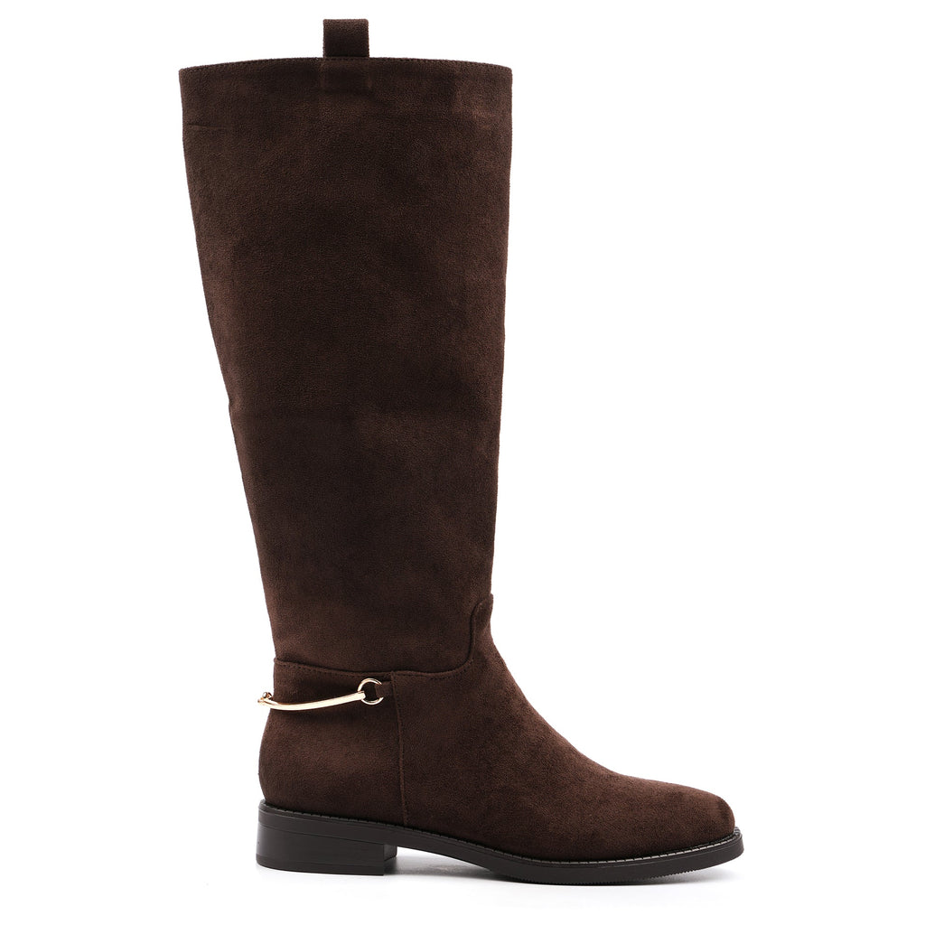 Kesha Brown Long Boot
