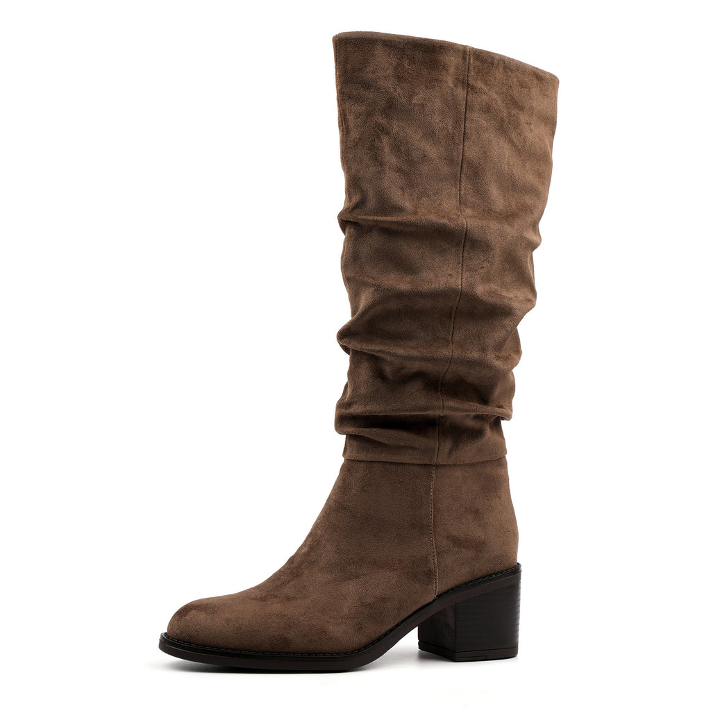 Kristen Taupe Long Boot