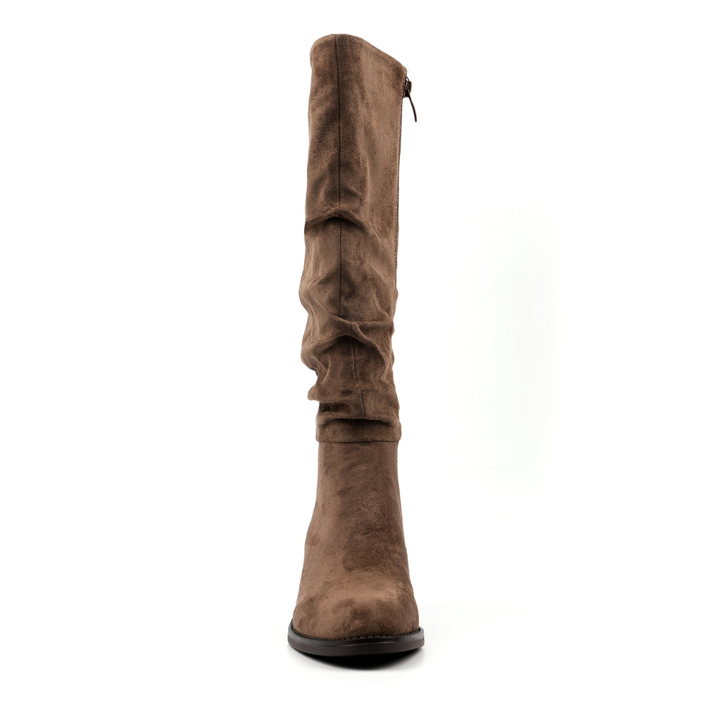 Kristen Taupe Long Boot