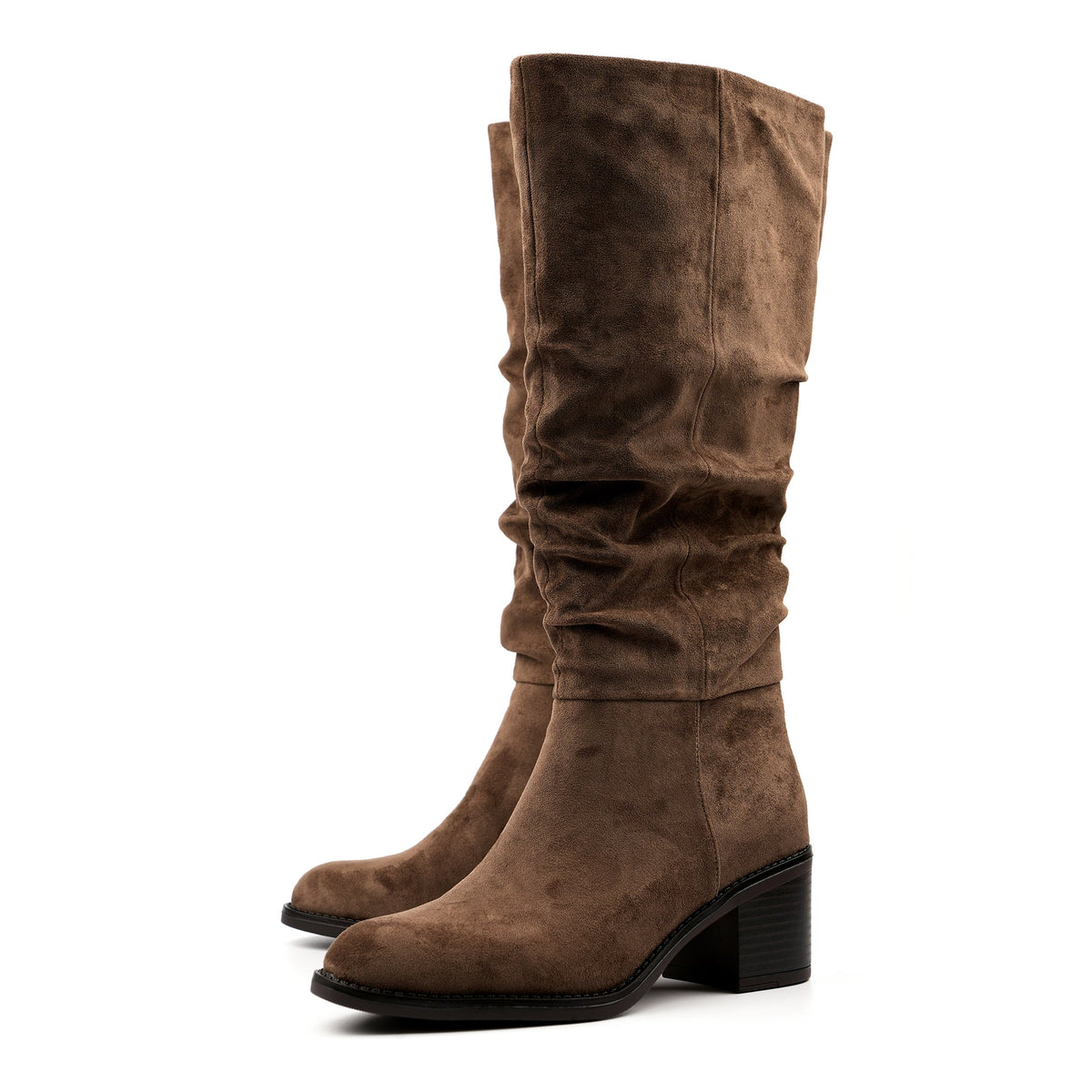 Kristen Taupe Long Boot