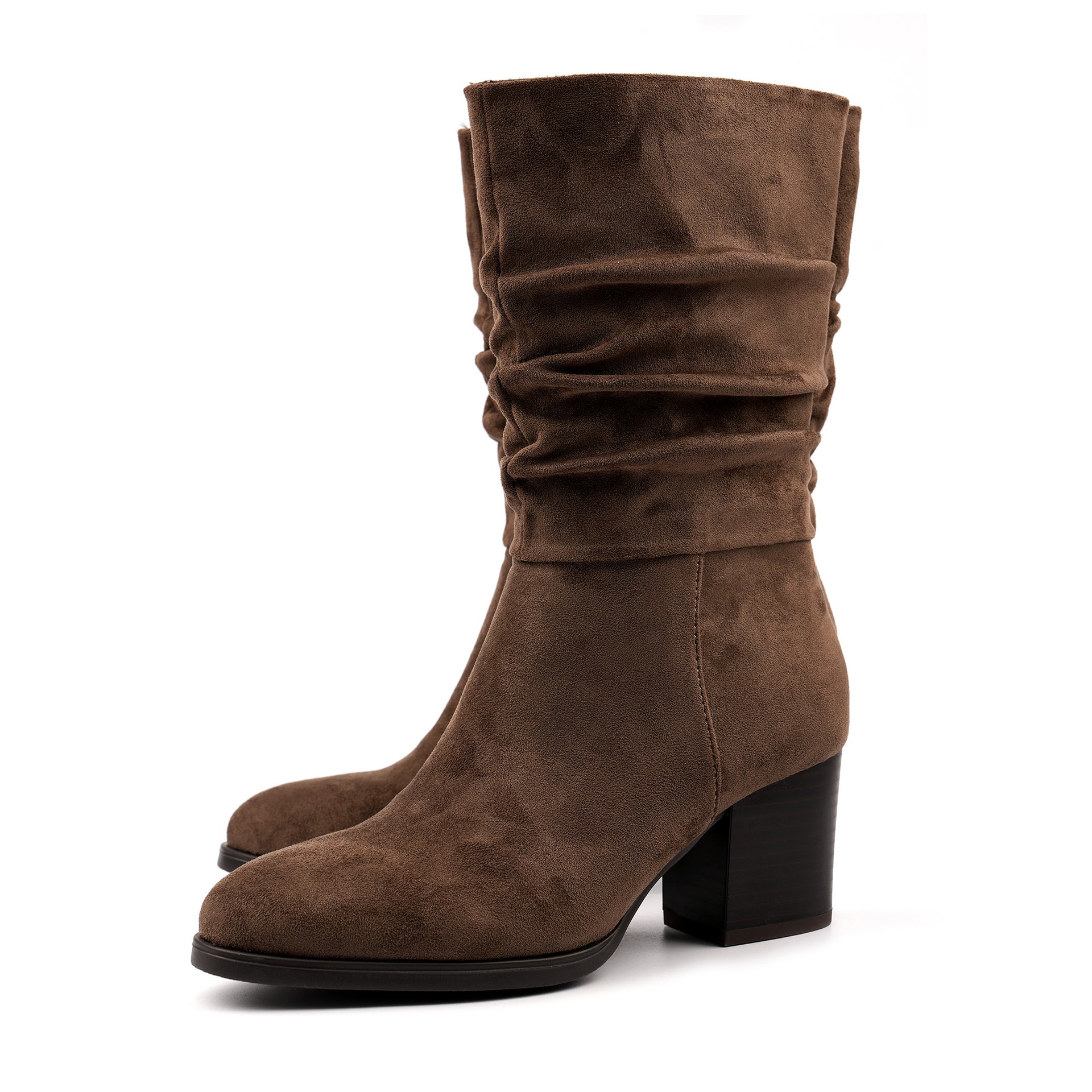 Kylie Taupe Mid Boot