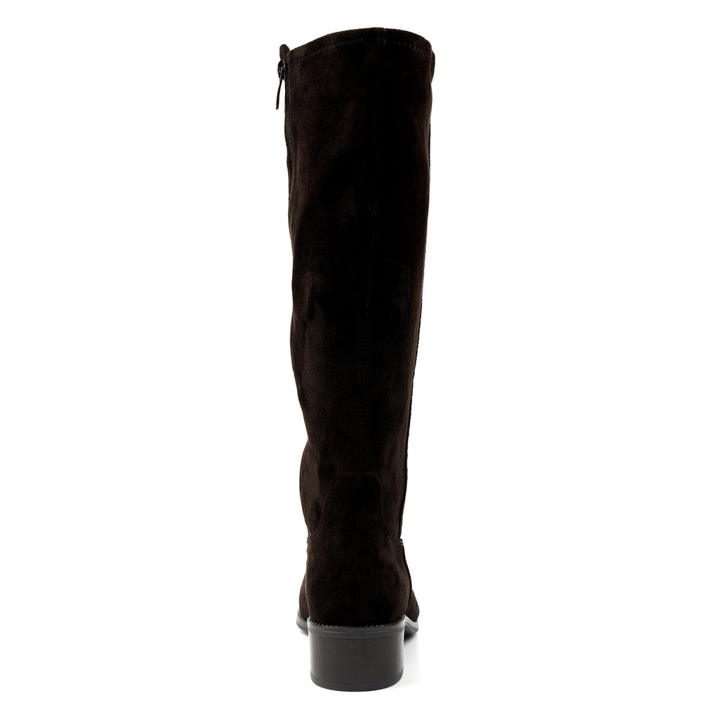 Kendra Dark Brown Long Boot