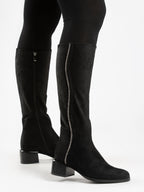 Wanda Black Long Boot
