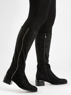 Wanda Black Long Boot