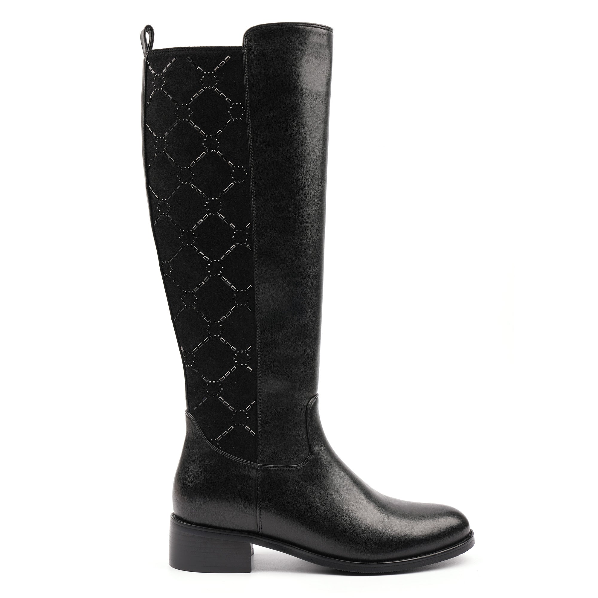 Yuma Black Long Boot