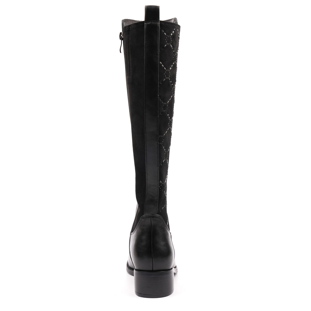 Yuma Black Long Boot