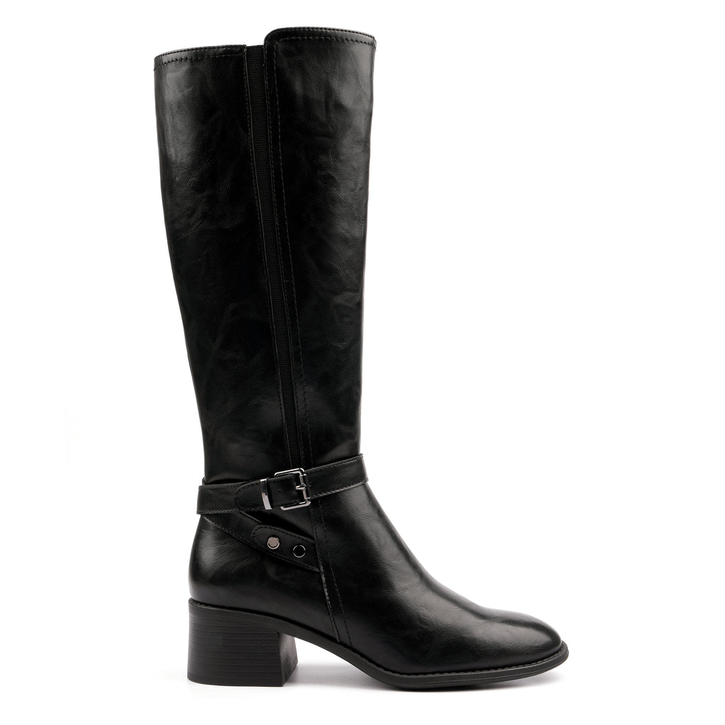 Sindy Black Long Boot