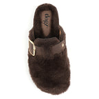 Rhianna Brown Mule Slipper