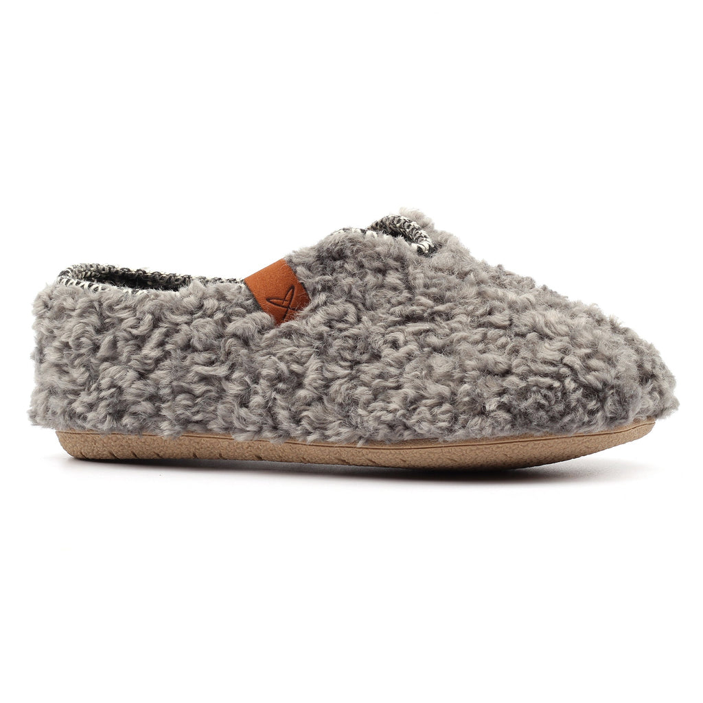 Belle Grey Slippers