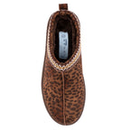 Selena Brown Ocelot Slipper