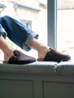 Lazy Dogz Palmer Brown Mule Slipper