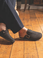 Lazy Dogz Palmer Dark Grey Mule Slipper