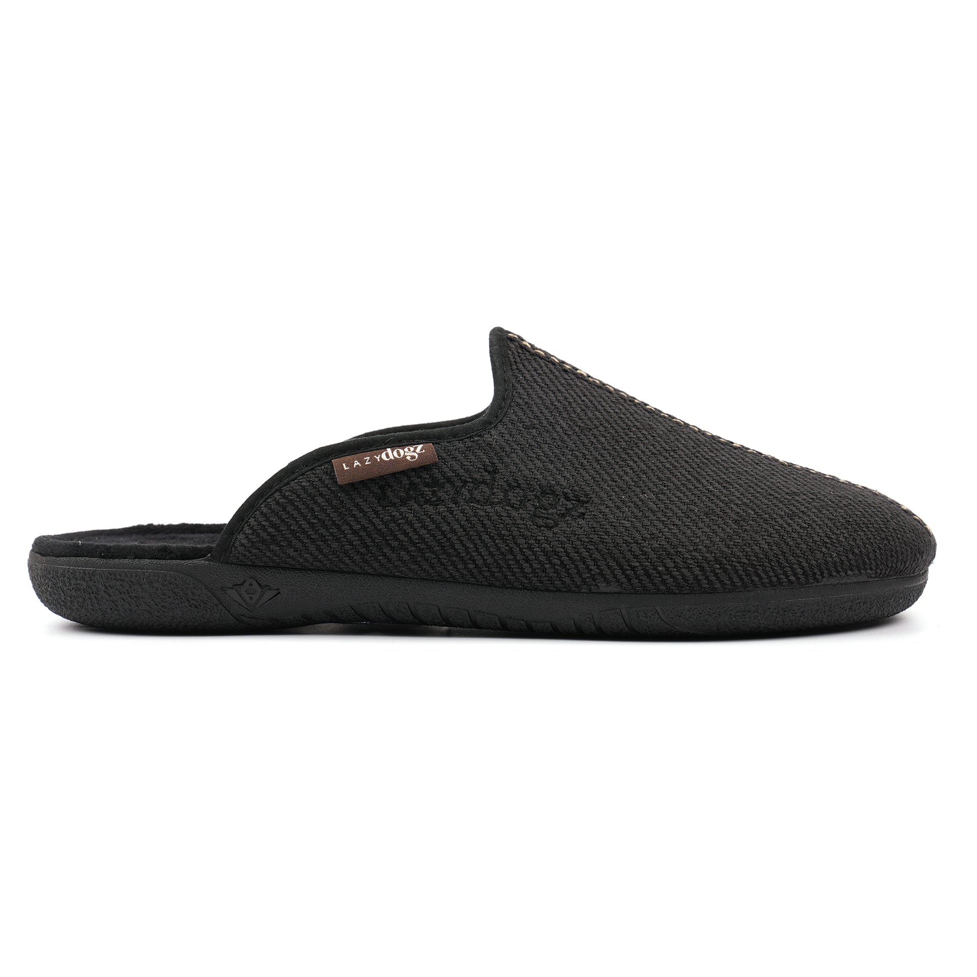 Paul Black Mule Slipper