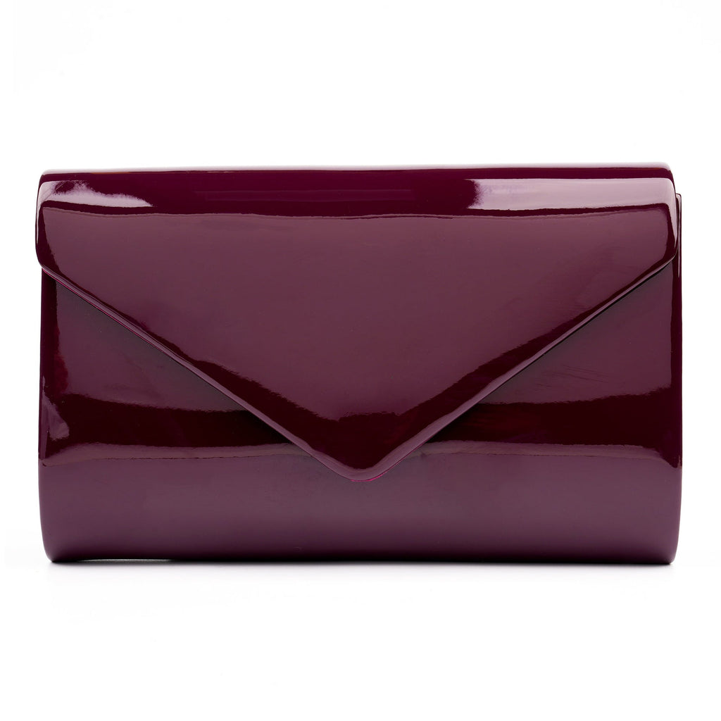 Blaze Burgundy Patent Handbag