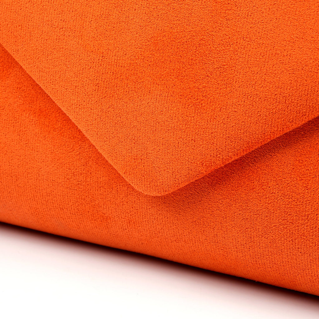 Amy Orange Clutch Bag