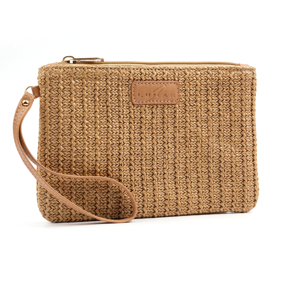 Jolie Taupe Pouch Bag