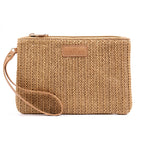 Jolie Taupe Pouch Bag