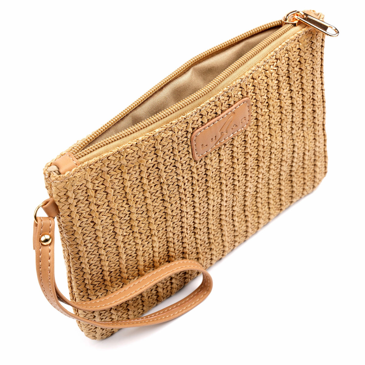 Jolie Taupe Pouch Bag