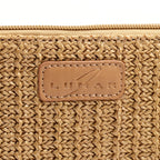 Jolie Taupe Pouch Bag